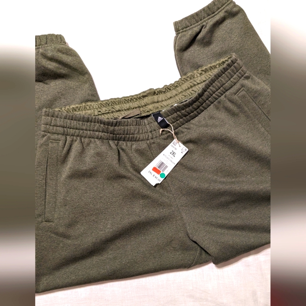 NWT Adidas Green Sweatpants